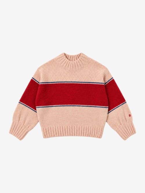 Bobo Choses: Striped jacquard sweater