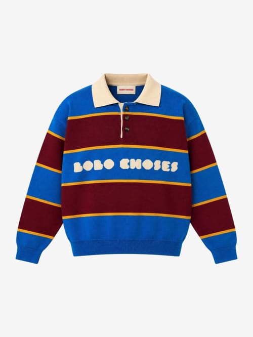 Bobo Choses: Polo a righe più vistose