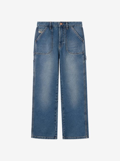 Diesel Kids: Baggy cotton jeans