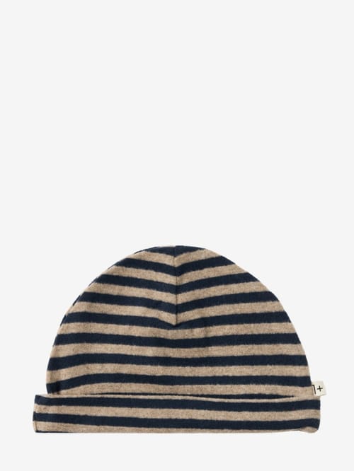 1 + IN THE FAMILY: Striped beanie