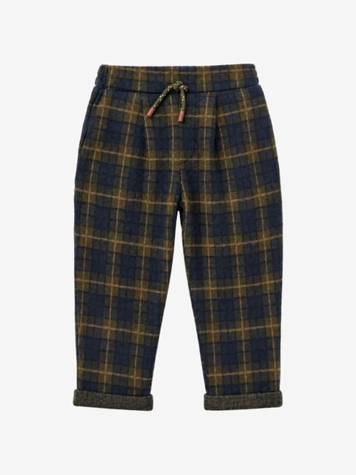 1 + IN THE FAMILY: Plaid drawstring pants