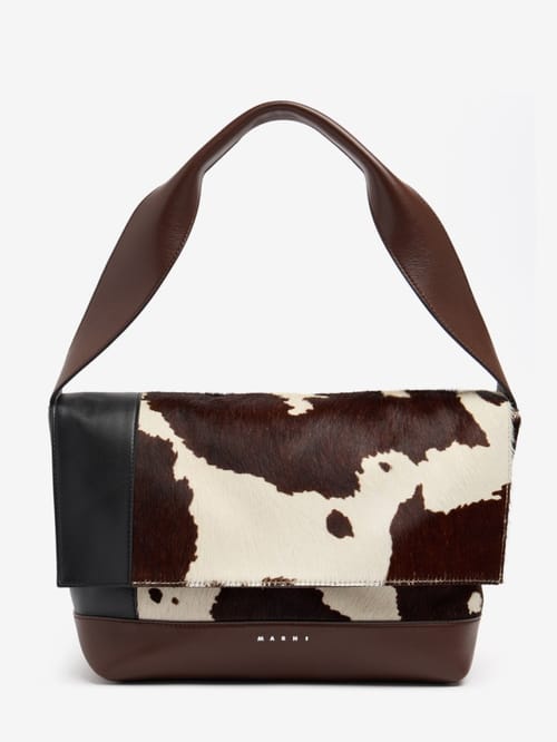 Marni: Cow leather shoulder bag