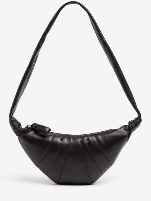 Lemaire: Small Croissant soft nappa shoulder bag