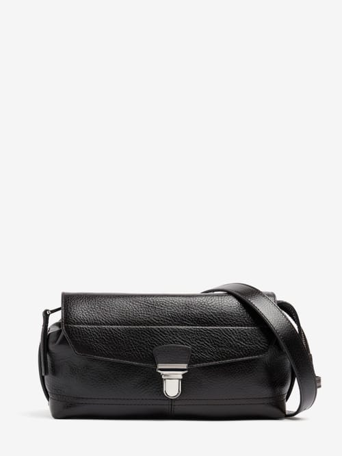 Lemaire: Schultertasche Small Gear aus genarbtem Leder
