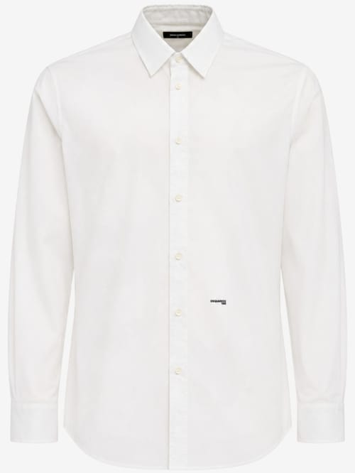 Dsquared2: Relax Dan cotton stretch shirt