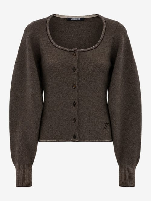 Jacquemus: Wool and cashmere cardigan Tempo