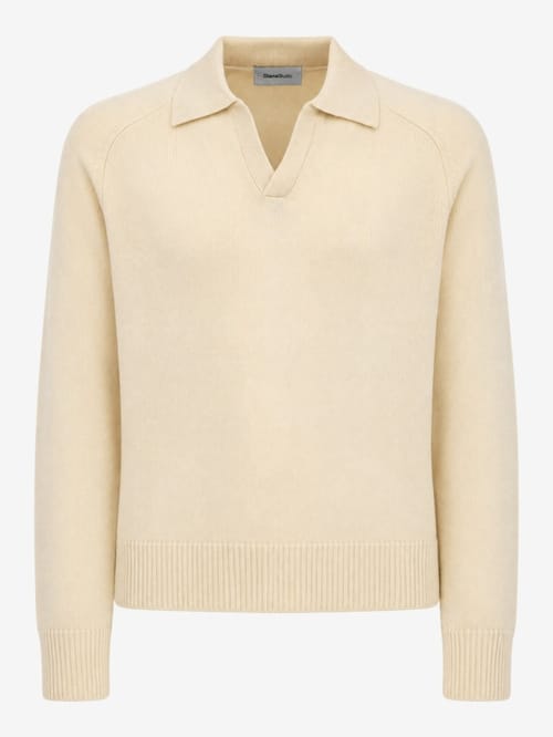 DIANA STUDIO: Cashmere Knit Polo