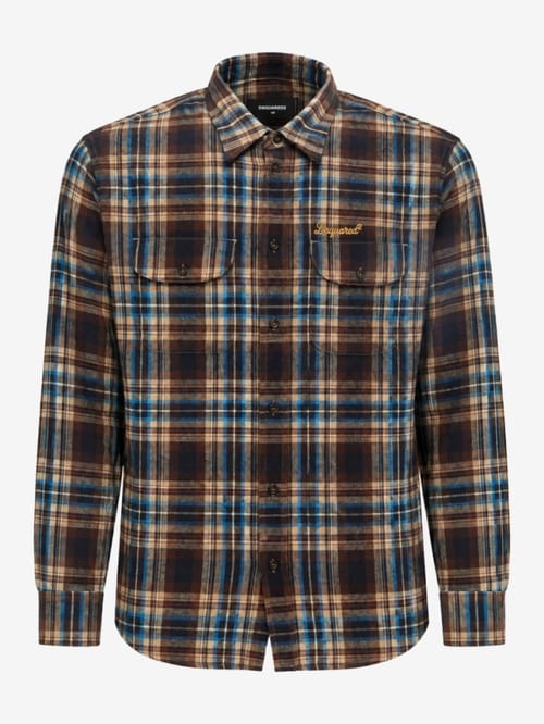 Dsquared2: Checked Canadian Shirt