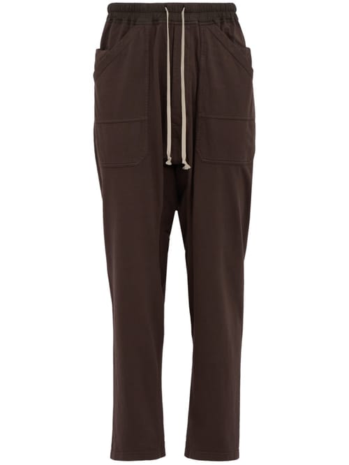 Rick Owens DRKSHDW: 经典工装抽绳裤