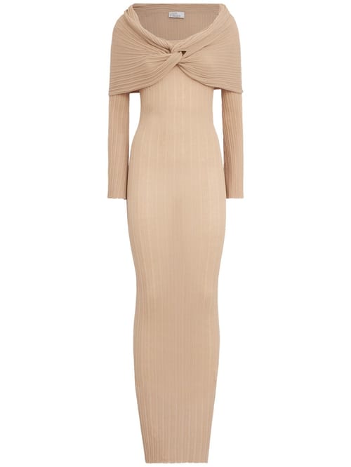 Giuseppe Di Morabito: Cotton blend long dress