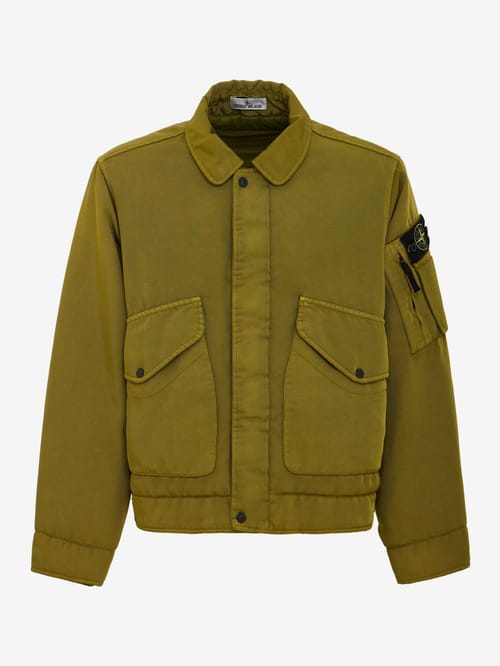 Stone Island: Cotton (?) bomber jacket