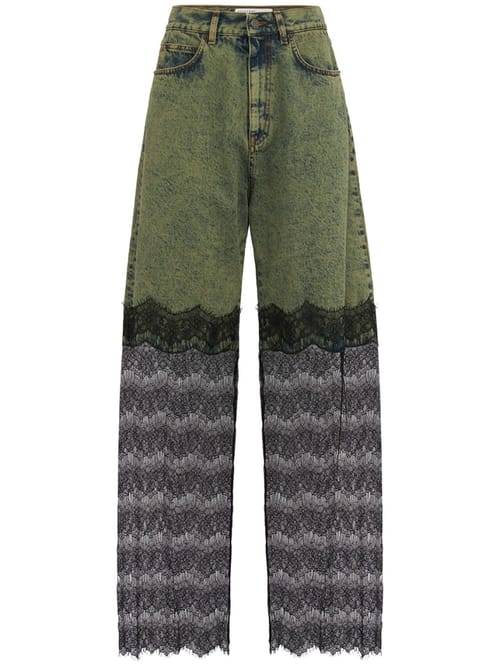 Giuseppe Di Morabito: Cotton denim baggy jeans