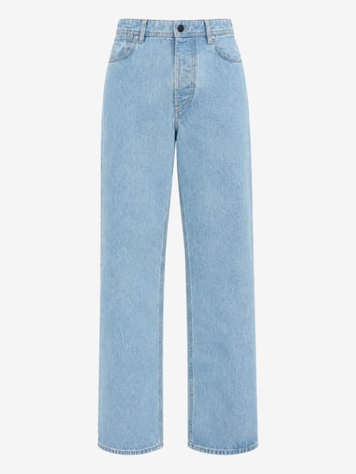 Stone Island: Cotton denim jeans