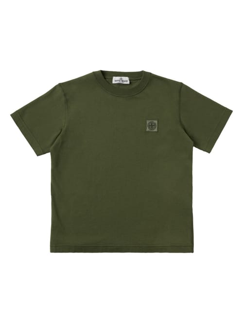 Stone Island Junior: Cotton jersey t-shirt w/logo
