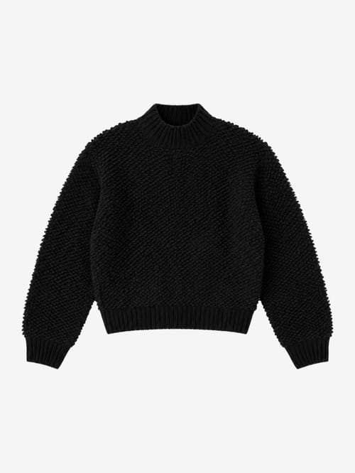 Diesel Kids: Cotton jersey turtleneck sweatshirt