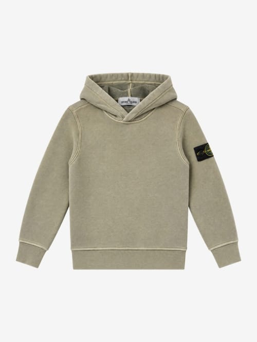 Stone Island Junior: Cotton sweatshirt hoodie