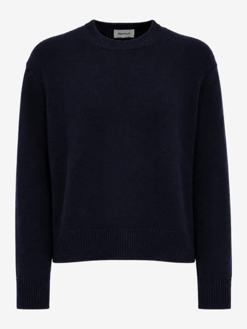 DIANA STUDIO: Crewneck merino & cashmere knit sweater