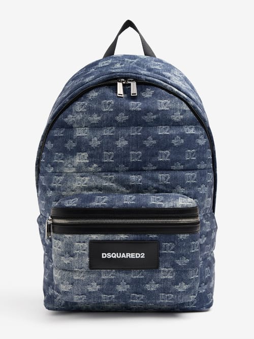 Dsquared2: D2 Monogram nylon backpack