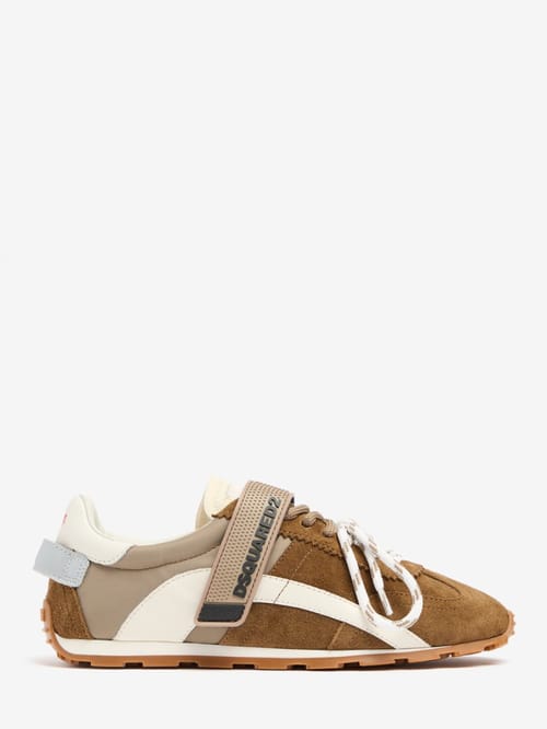 Dsquared2: DC-642 Suede lace-up sneakers