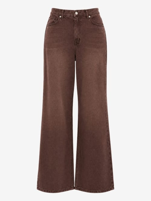 LA PISCINE: Denim pants