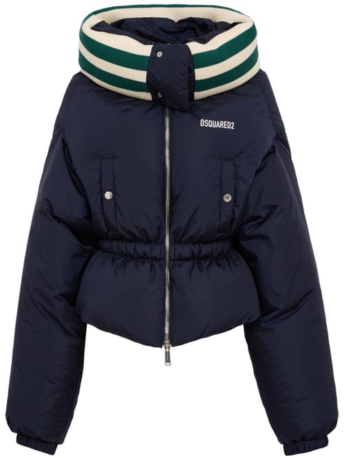 Dsquared2: Dropped Collar Puffer