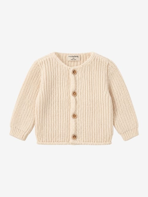 1 + IN THE FAMILY: Rippstrick-Cardigan