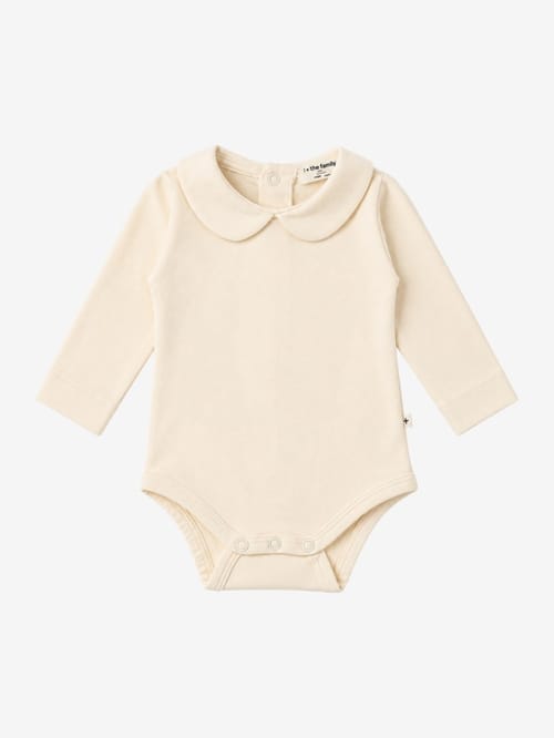 1 + IN THE FAMILY: Collared bodysuit
