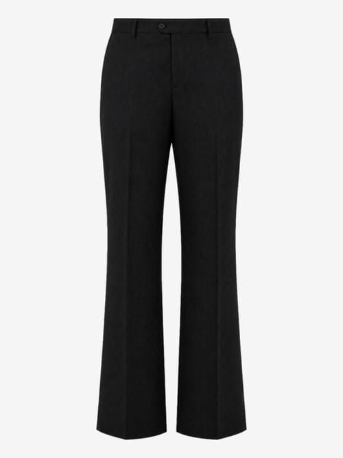 ANIPS: Merino wool flared pants 
