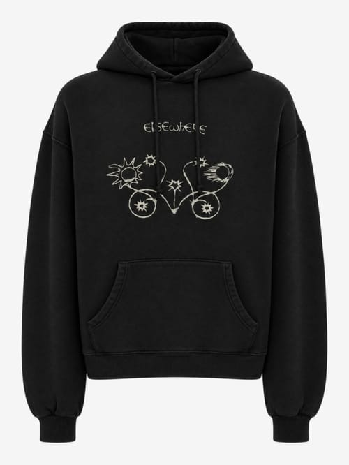 Bluemarble: Celestial Elsewhere cotton hoodie