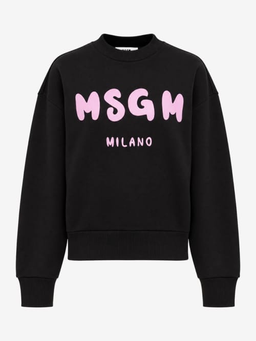 MSGM: Printed logo sweatshirt
