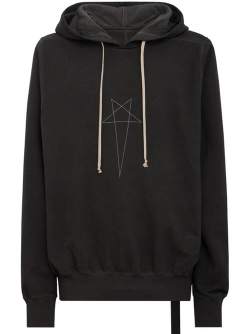 Rick Owens DRKSHDW: 宽松连帽衫