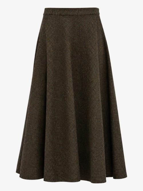 LUISA SPAGNOLI: Fenditura skirt