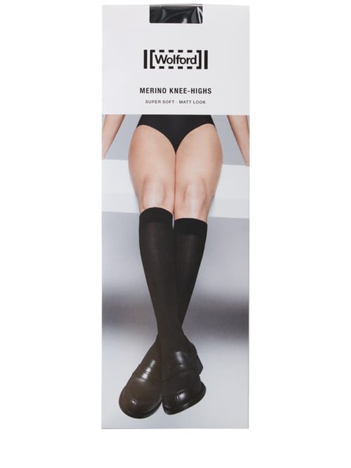 Wolford: Kniestrümpfe aus Wollmischung
