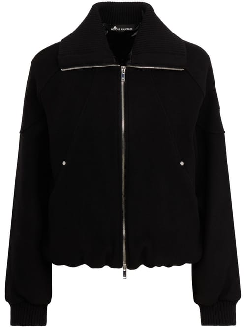 Moose Knuckles: grid 3 in 1 wool bomber