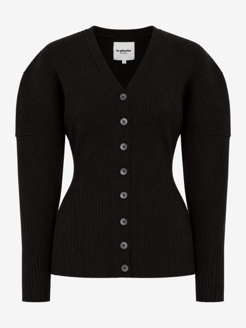 LA PISCINE: Knit jacket