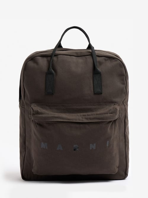 Marni Junior: Logo backpack