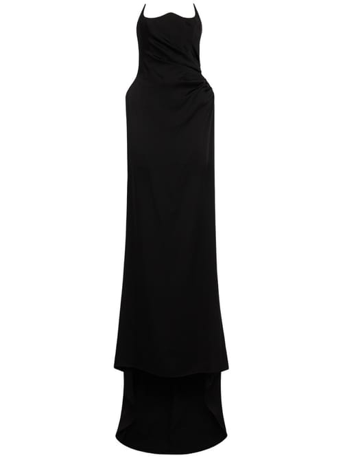 Giuseppe Di Morabito: Draped long corset dress