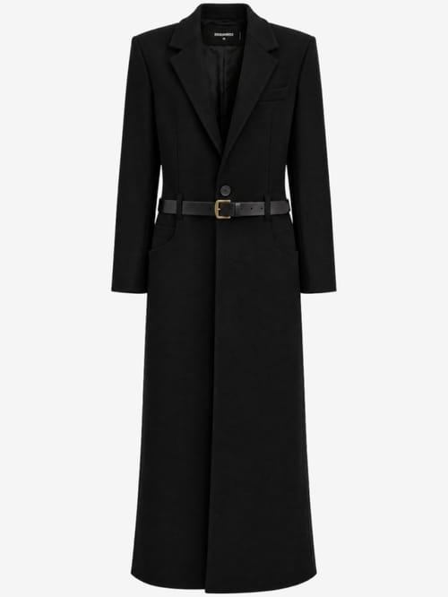 Dsquared2: Low Belt Coat