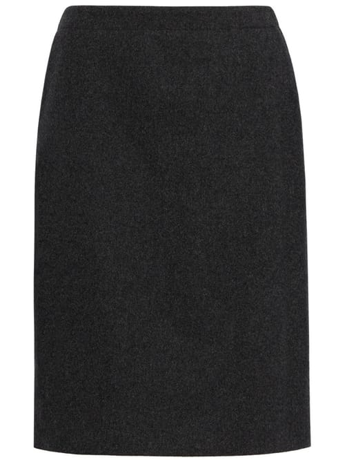 Jil Sander: Virgin wool mini skirt