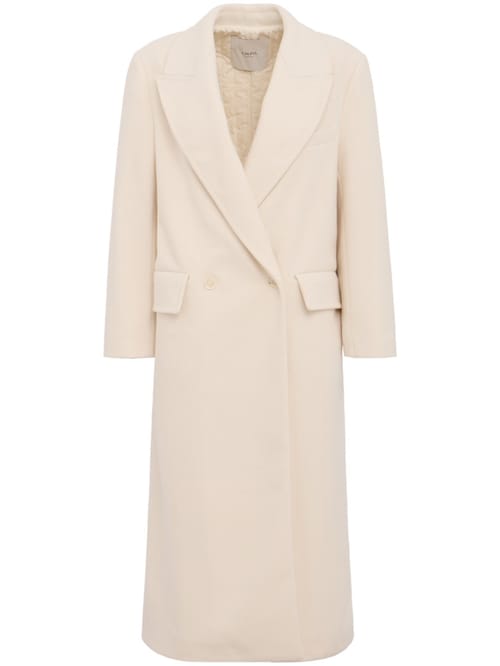 CRUNA: Oversize Doppelbreasted langer Mantel