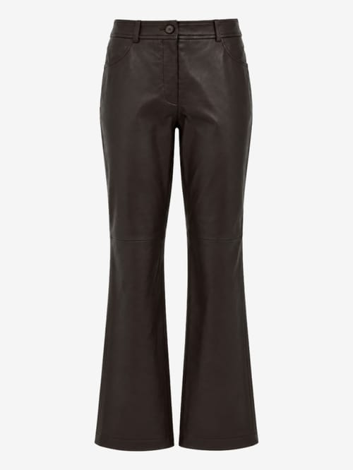 LUISA SPAGNOLI: Overt leather pants