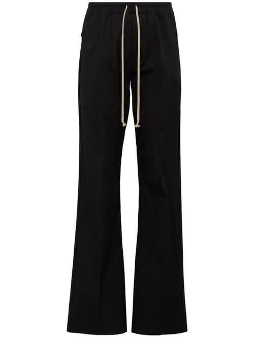 Rick Owens: Dietrich drawstring cotton trousers