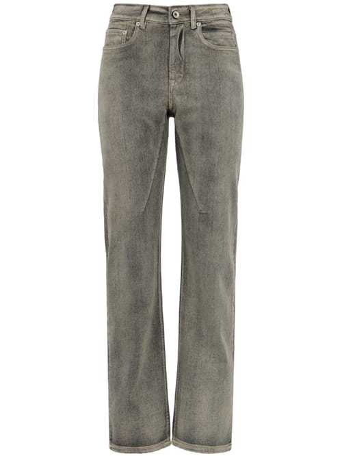 Rick Owens DRKSHDW: denim-hosen - nebel