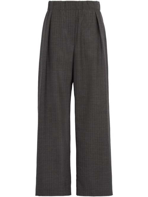 Jil Sander: Pantaloni sartoriali in lana