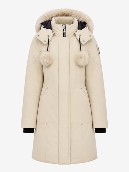 Moose Knuckles: Parka Stirling de nailon elástico