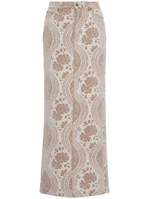 Giuseppe Di Morabito: Poly blend long skirt