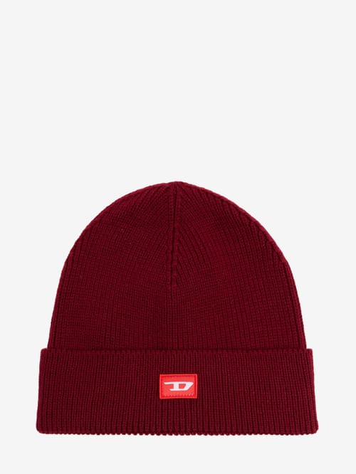 Diesel Kids: Poly knit beanie w/logo