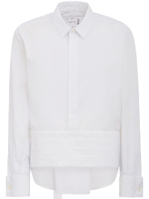 Sacai: 平纹衬衫
