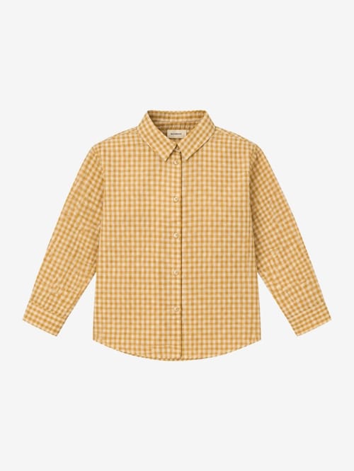 BRUNO BRUNO: Printed organic cotton  shirt