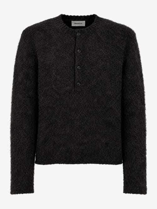 DIANA STUDIO: Serafino knit jumper with buttons